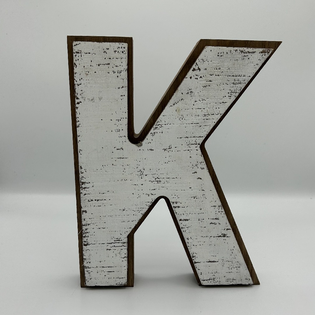 Letra decorativa K